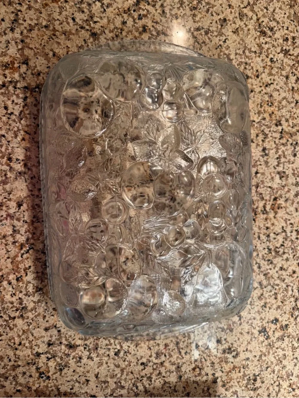 Libbey Clear Glass Decorative Baking Dish